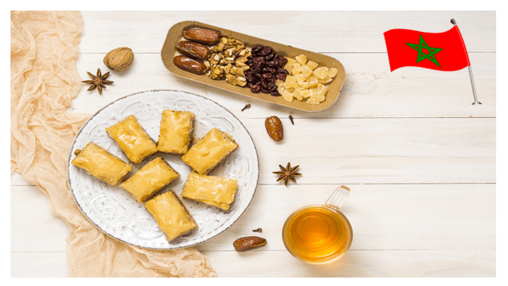 لاشك أن المطبخ المغربي أصبح ينافس أشهر المطابخ العالمية ويلقى إقبالاً كبيراً. و بمناسبة شهر رمضان المبارك فإن حلويات رمضان مغربية ستكون حاضرة بقوة على الموائد المحلية و الأجنبية، و تزيدها طعما و رونقاً.