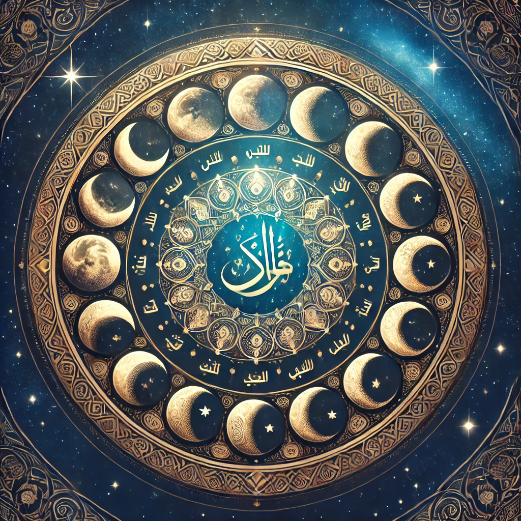 الشهور العربية حكاية الزمن القمري